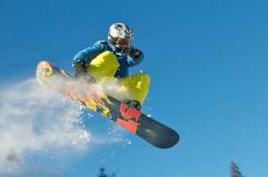 Snowboard Sprung