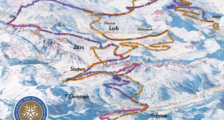 Von St. Anton bis Zürs: Run of Fame
