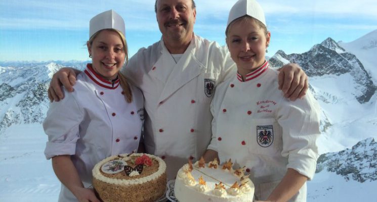 Pitztaler Gletscher: Bei Hochdruck wird der Teig viel luftiger