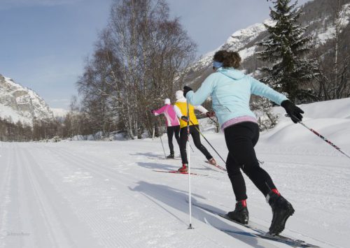 Skilanglauf inbegriffen in Zermatt