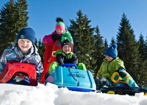 Viel Schnee und Winter pur