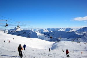Skifahren in de Schweiz